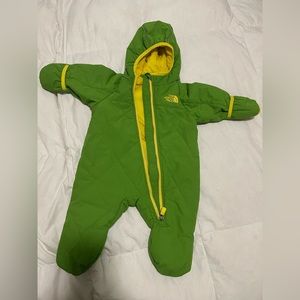 North Face Snowsuit 3-6m